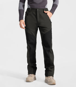 Pantaloni pentru bărbați de schi pe zăpadă căptușiți cu fleece - SnowVenture M055