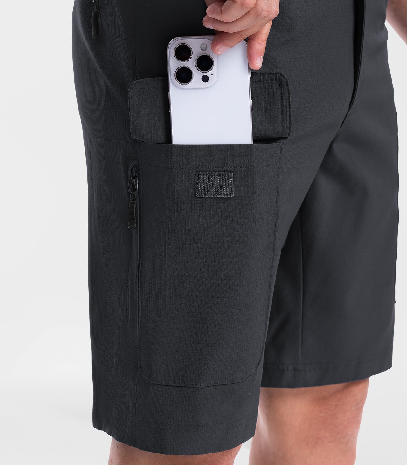 Herren Cargo Wander-Shorts Leicht Wasserabweisend - TrailPioneer M026