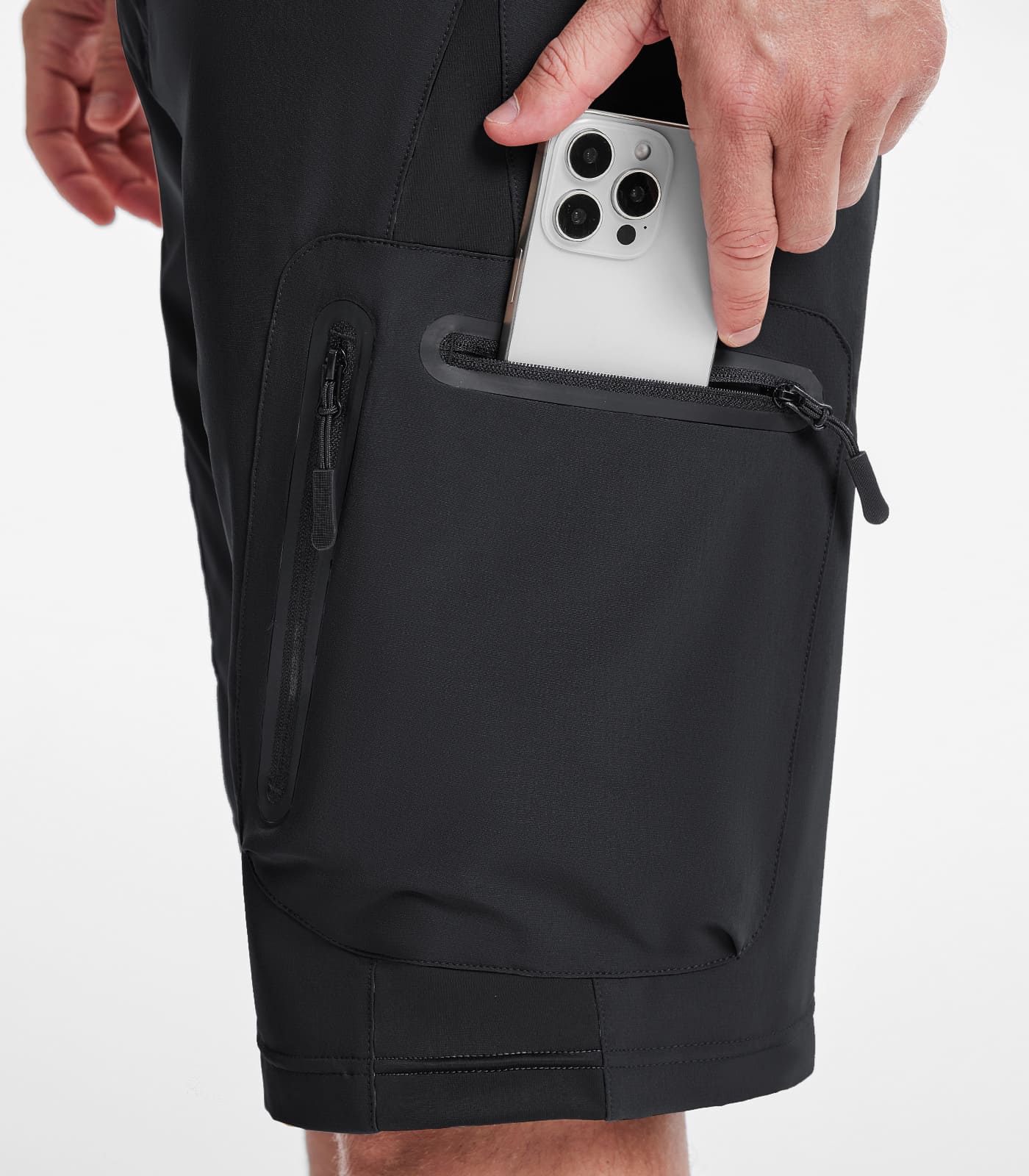 Pantaloncini Cargo da Trekking Uomo - TrailPioneer M001