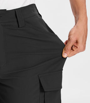 Pantaloni scurți cargo pentru drumeții bărbați - TrailPioneer M043