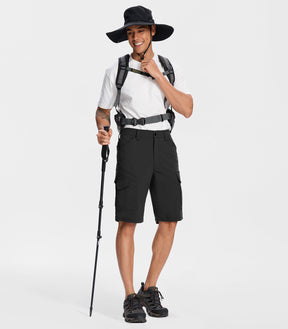Pantaloni scurți cargo pentru drumeții bărbați - TrailPioneer M043