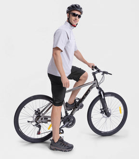 Pantalones cortos holgados para bicicleta de montaña para hombre, de secado rápido y ligero - CycleAir M006