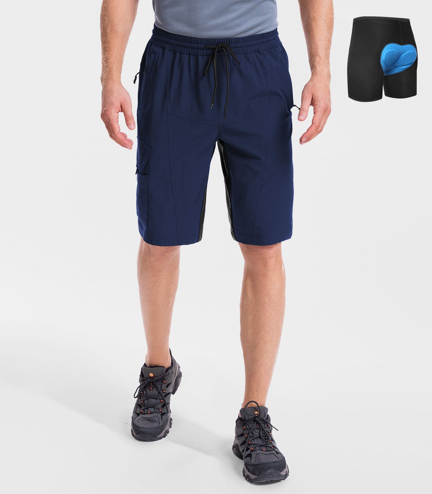 Gepolsterte Mountainbike-Shorts für Herren - CycleAir M020