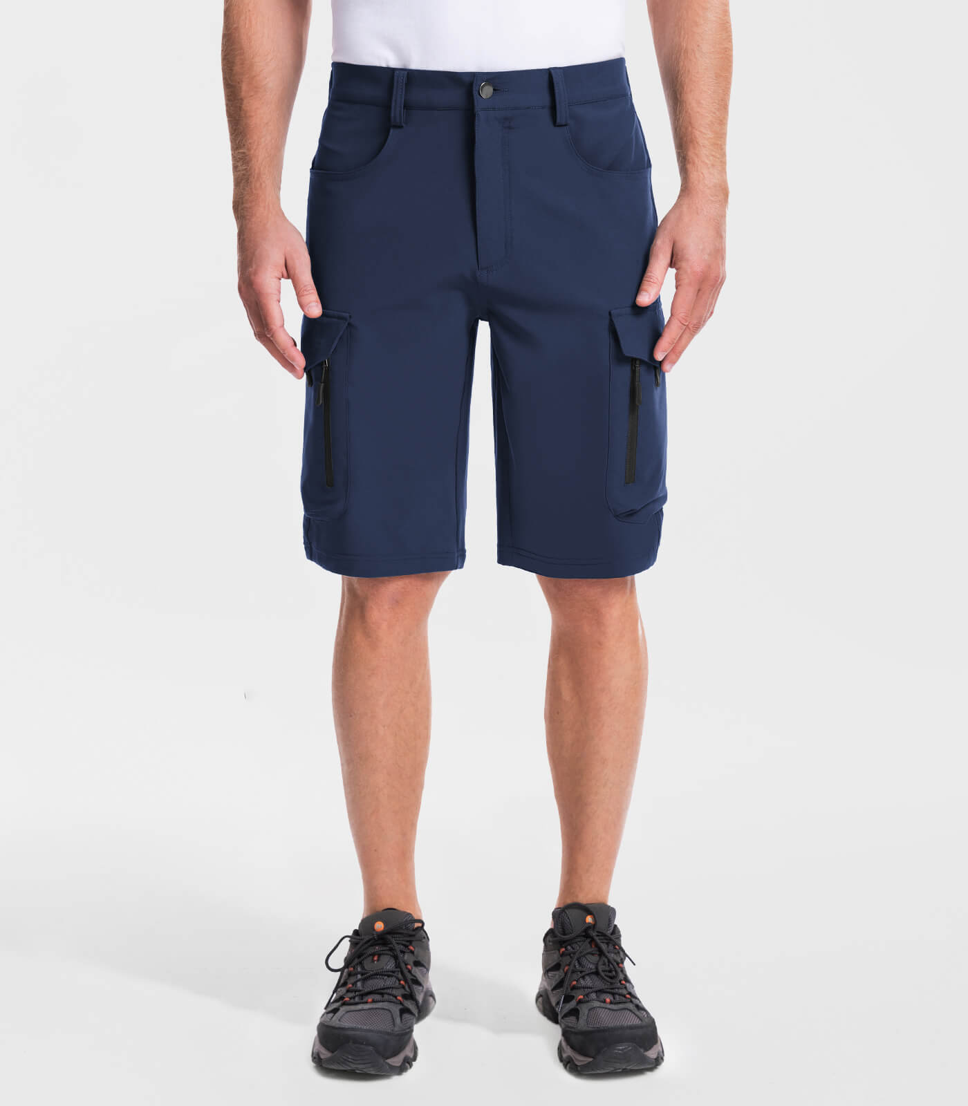 Herren Wander-Cargoshorts mit 7 Taschen, schnelltrocknend, lässig - TrailPioneer M025