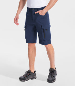 Herren Wander-Cargoshorts mit 7 Taschen, schnelltrocknend, lässig - TrailPioneer M025