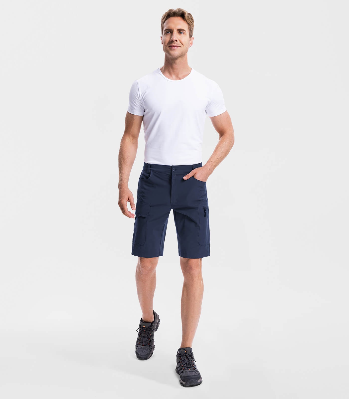 Herren Cargo Wander-Shorts Leicht Wasserabweisend - TrailPioneer M026