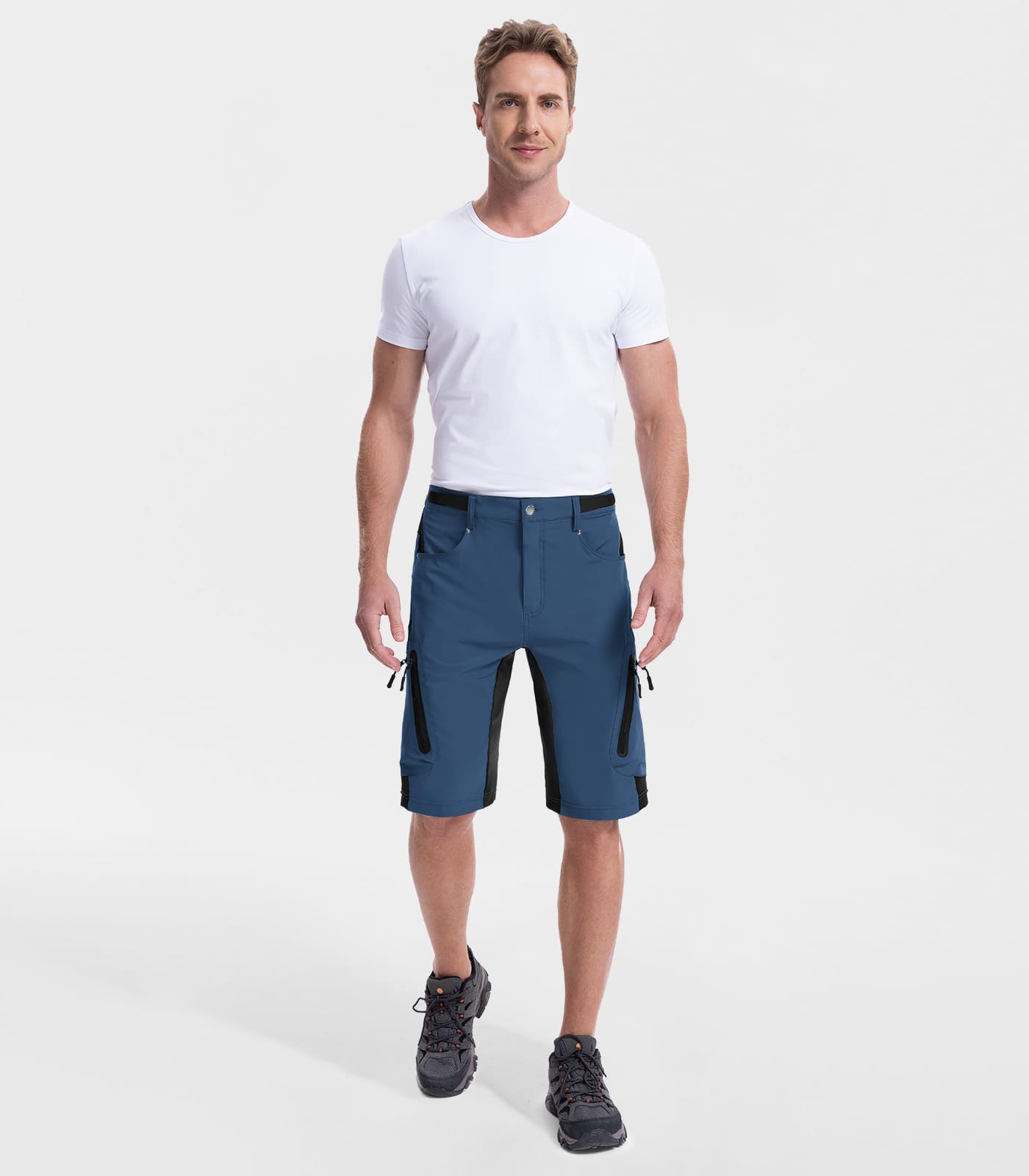 Pantaloncini Cargo da Trekking Uomo - TrailPioneer M001