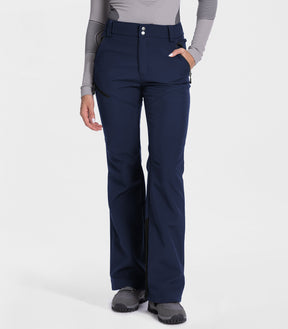Pantaloni da sci da donna foderati in pile - SnowVenture W048