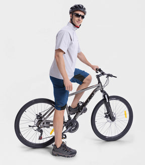 Pantalones cortos holgados para bicicleta de montaña para hombre, de secado rápido y ligero - CycleAir M006
