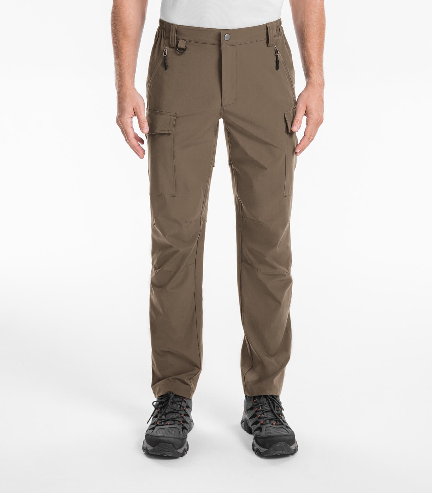 Pantalones Cargo de Senderismo para Hombre Resistente al Agua de Secado Rápido - HikerFlex M033