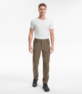 Pantalones Cargo de Senderismo para Hombre Resistente al Agua de Secado Rápido - HikerFlex M033