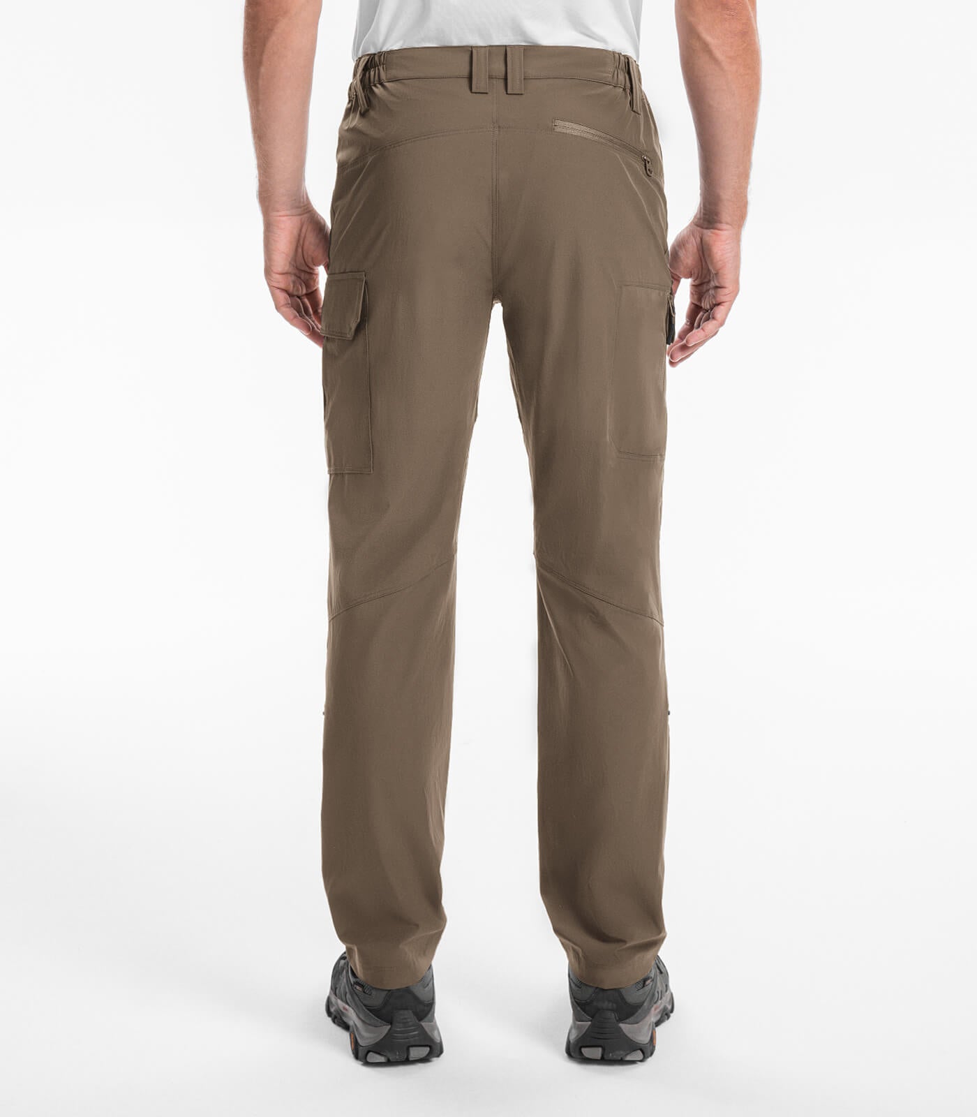 Pantalones Cargo de Senderismo para Hombre Resistente al Agua de Secado Rápido - HikerFlex M033