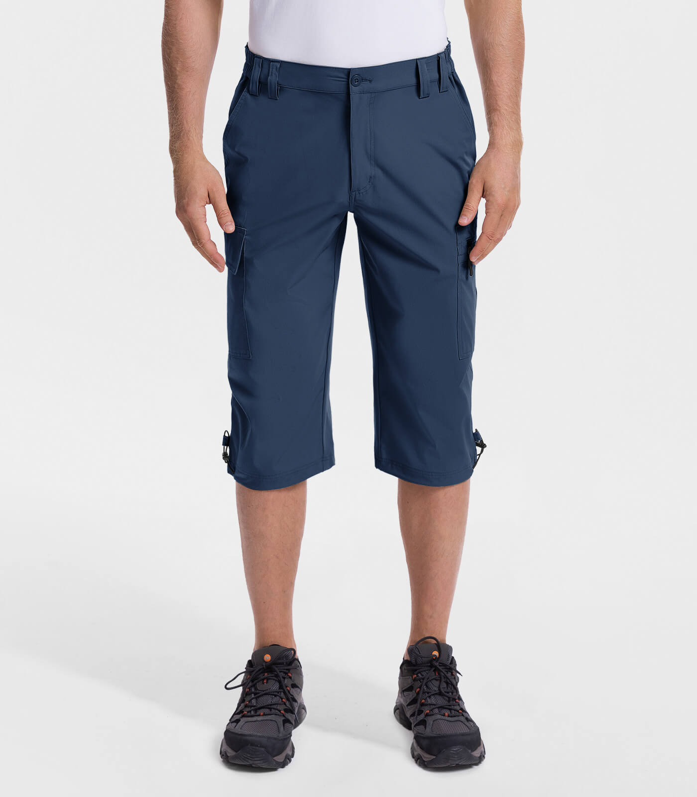 Bermuda cargo 3/4 pour hommes - Capris d'extérieur TrailPioneer M031