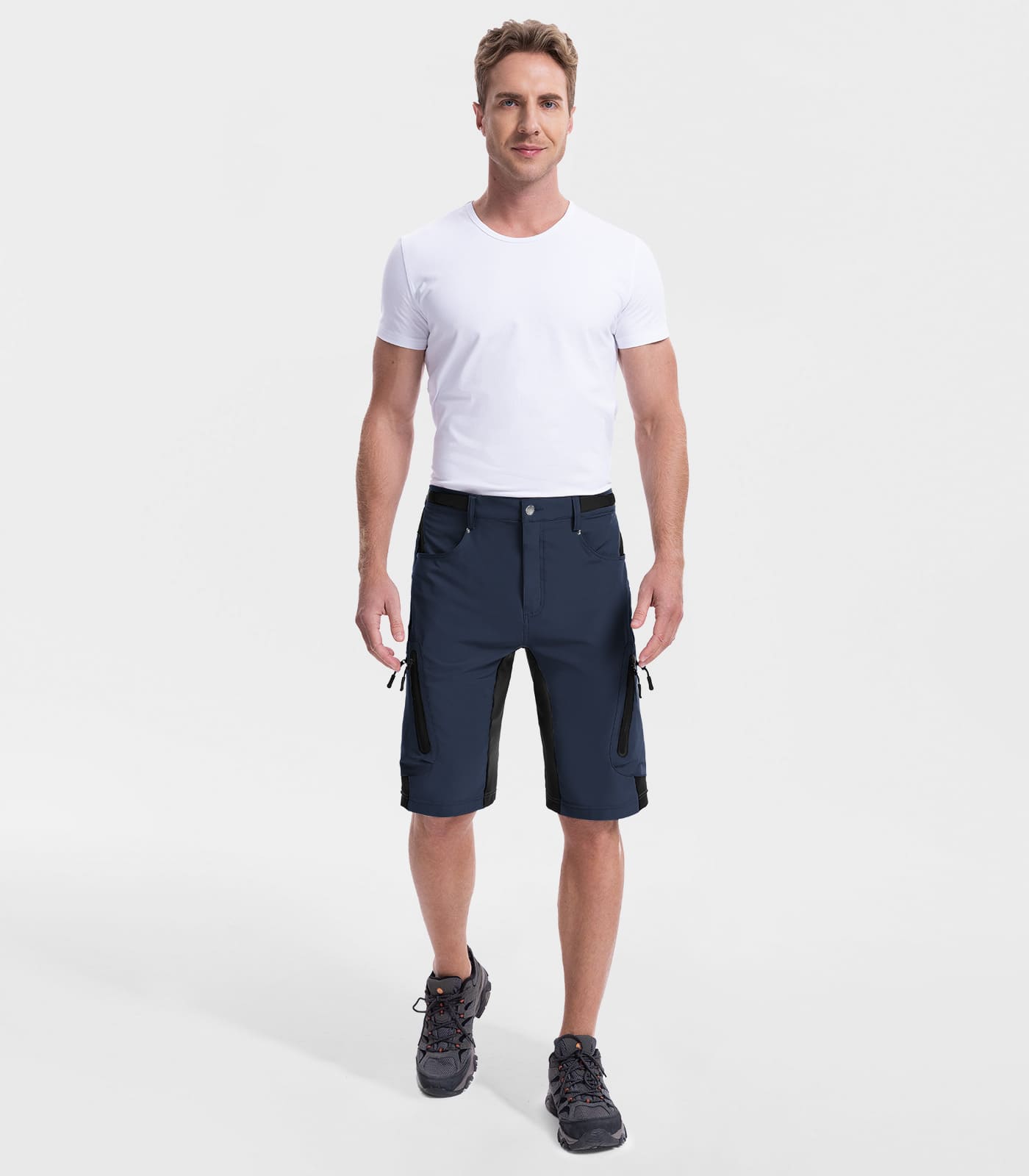Pantaloncini Cargo da Trekking Uomo - TrailPioneer M001