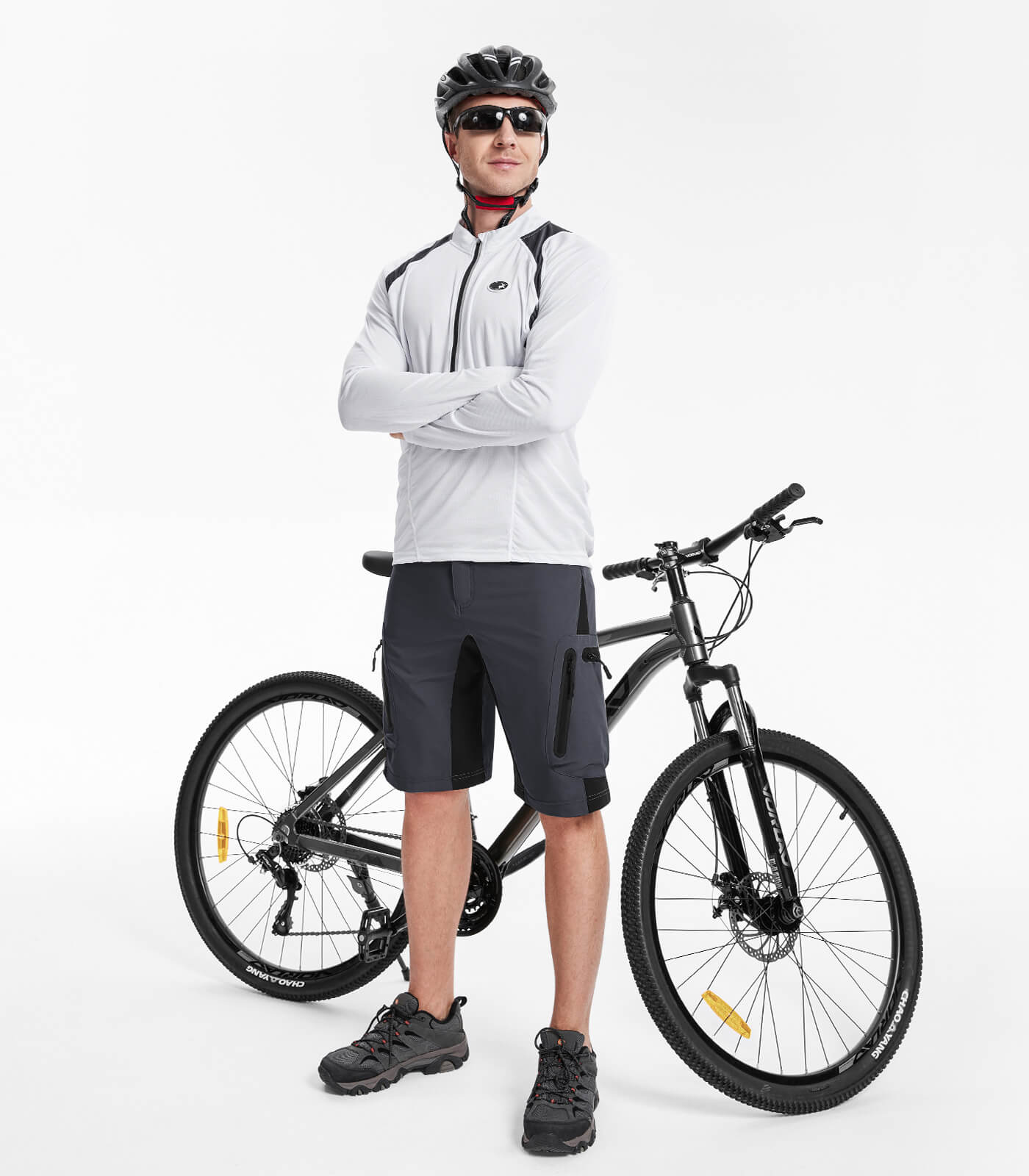 Herren Gepolsterte Mountainbike-Shorts - CycleAir M001