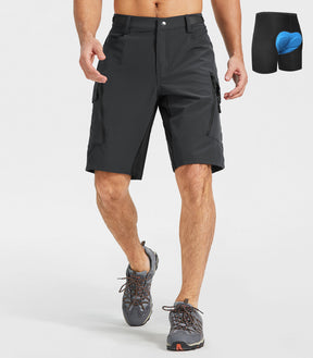 Pantalones Cortos Acolchados para Bicicleta de Montaña para Hombre - CycleAir M028