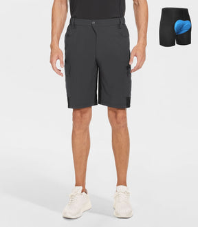 Pantaloni scurți căptușiți pentru bicicletă montană pentru bărbați - CycleAir M013