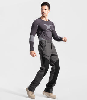 Pantaloni pentru bărbați de schi pe zăpadă căptușiți cu fleece - SnowVenture M055