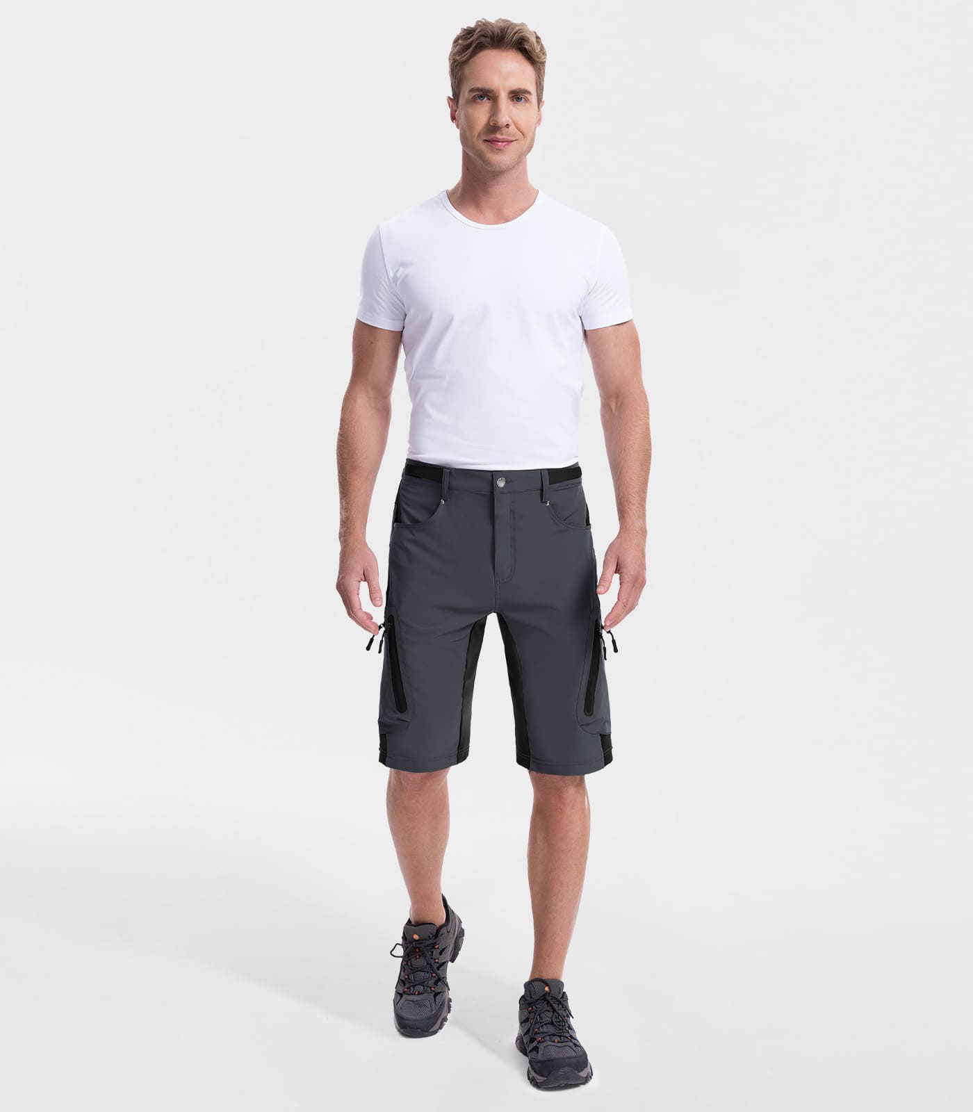 Pantaloncini Cargo da Trekking Uomo - TrailPioneer M001