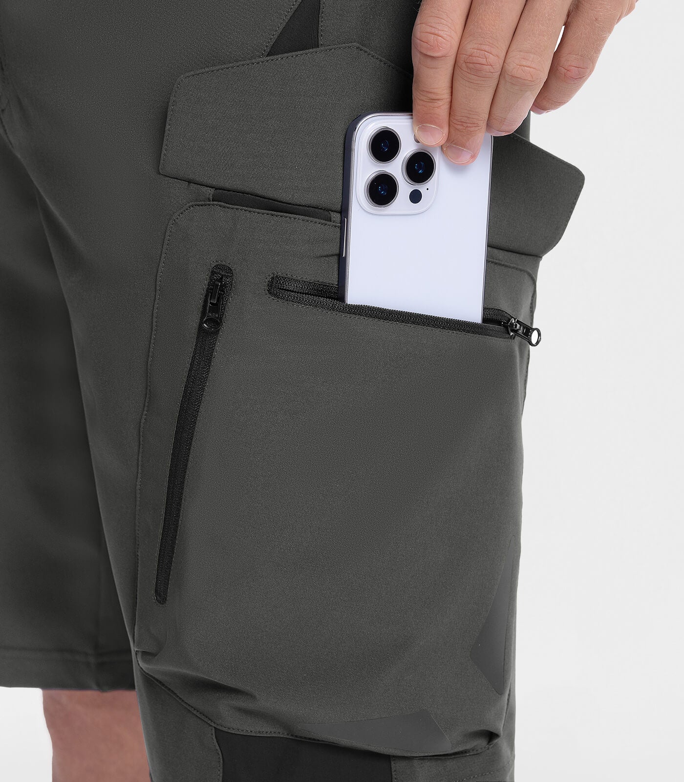 Pantalones cortos holgados para bicicleta de montaña para hombre, de secado rápido y ligero - CycleAir M006
