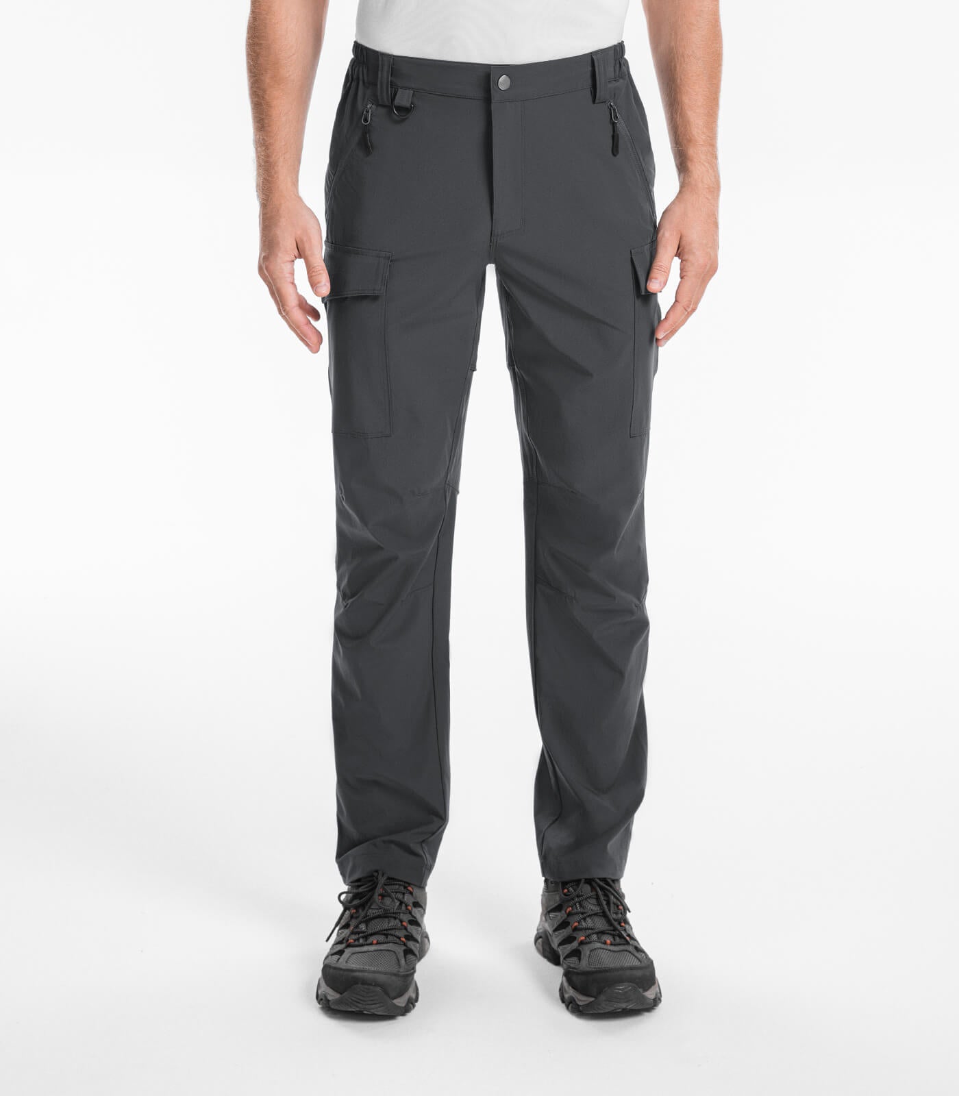 Pantalones Cargo de Senderismo para Hombre Resistente al Agua de Secado Rápido - HikerFlex M033