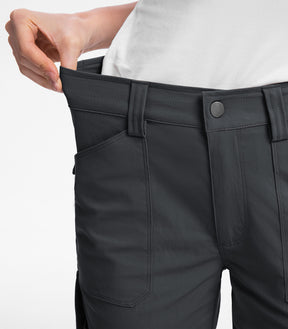 Women's Cargo Capris Pants High Waist Waterproof Hiking - HikerFlex W012