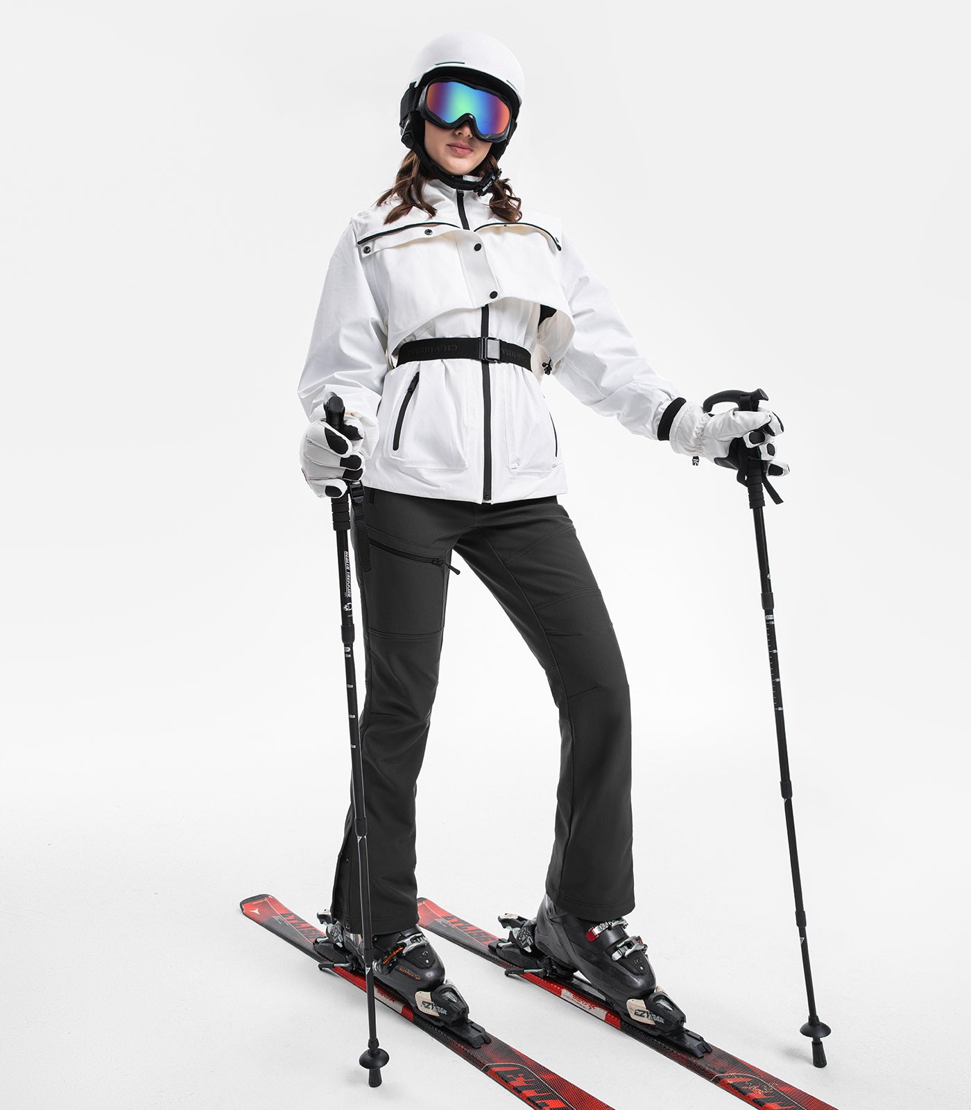 Damen Schneeski Flare Wanderhose - SnowVenture W021