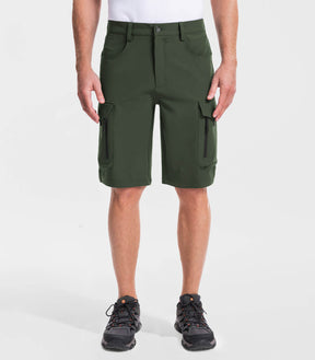 Herren Wander-Cargoshorts mit 7 Taschen, schnelltrocknend, lässig - TrailPioneer M025