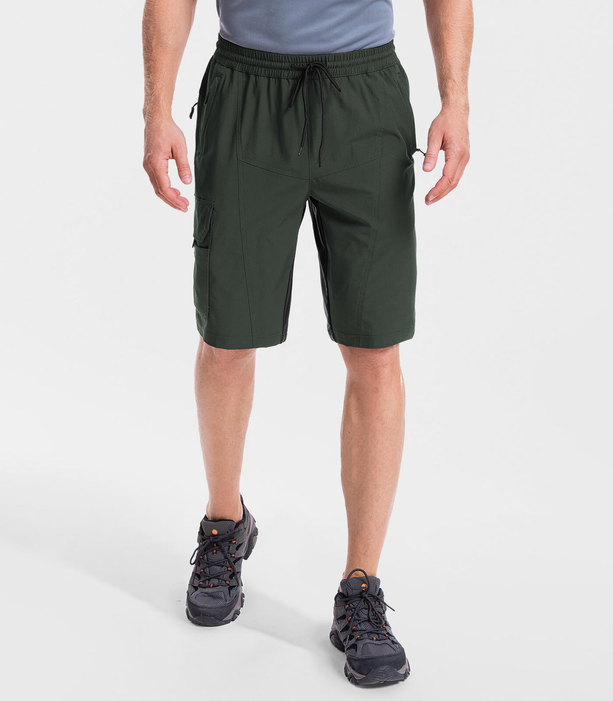 Men's Utility Mountain Bike Shorts #Color_green