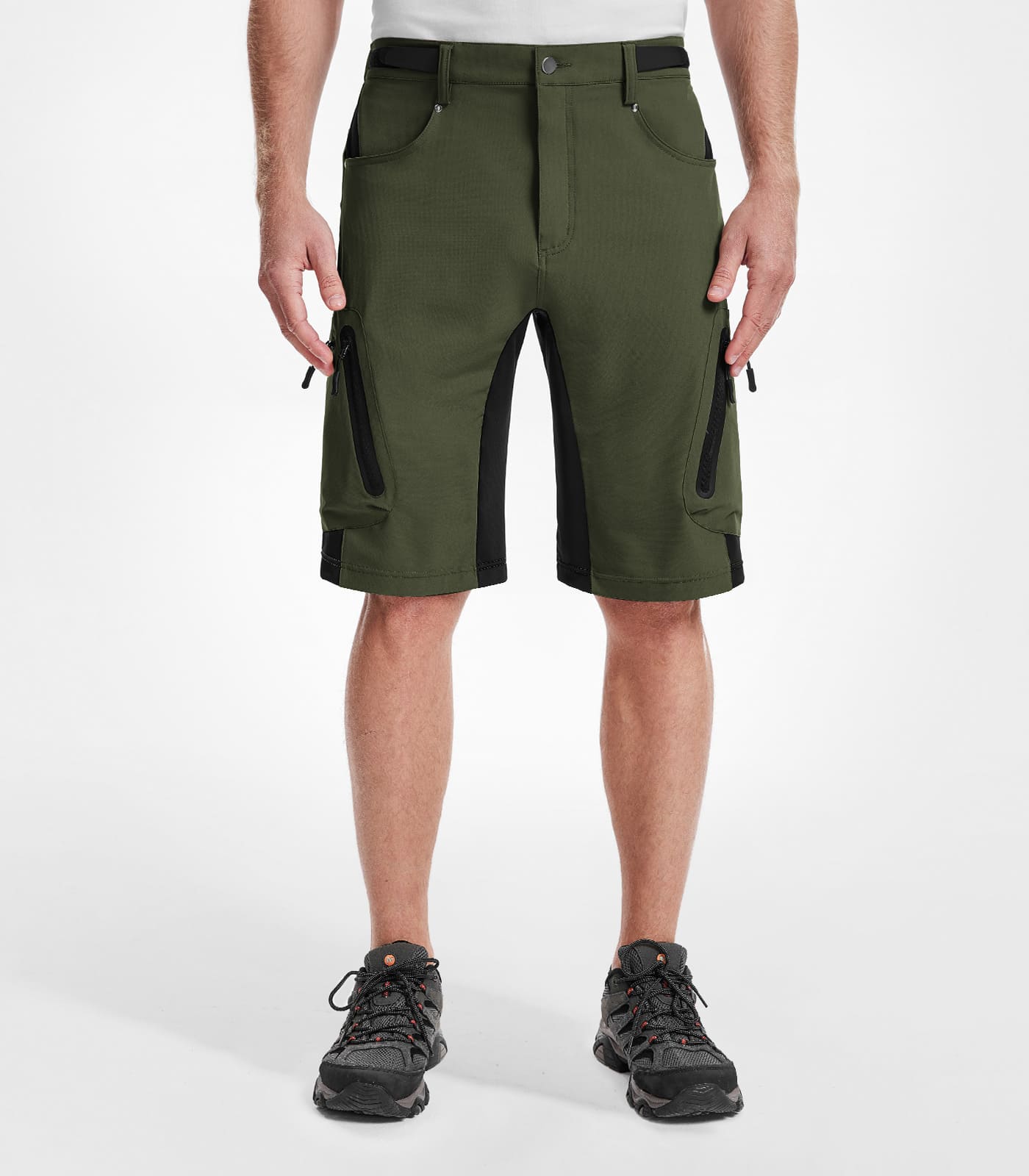 Pantaloncini Cargo da Trekking Uomo - TrailPioneer M001