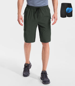 Gepolsterte Mountainbike-Shorts für Herren - CycleAir M020