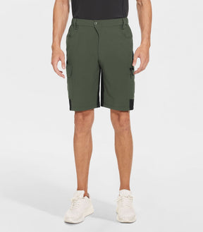 Pantaloncini da trekking cargo da uomo con 5 tasche asciugatura rapida - TrailPioneer M013