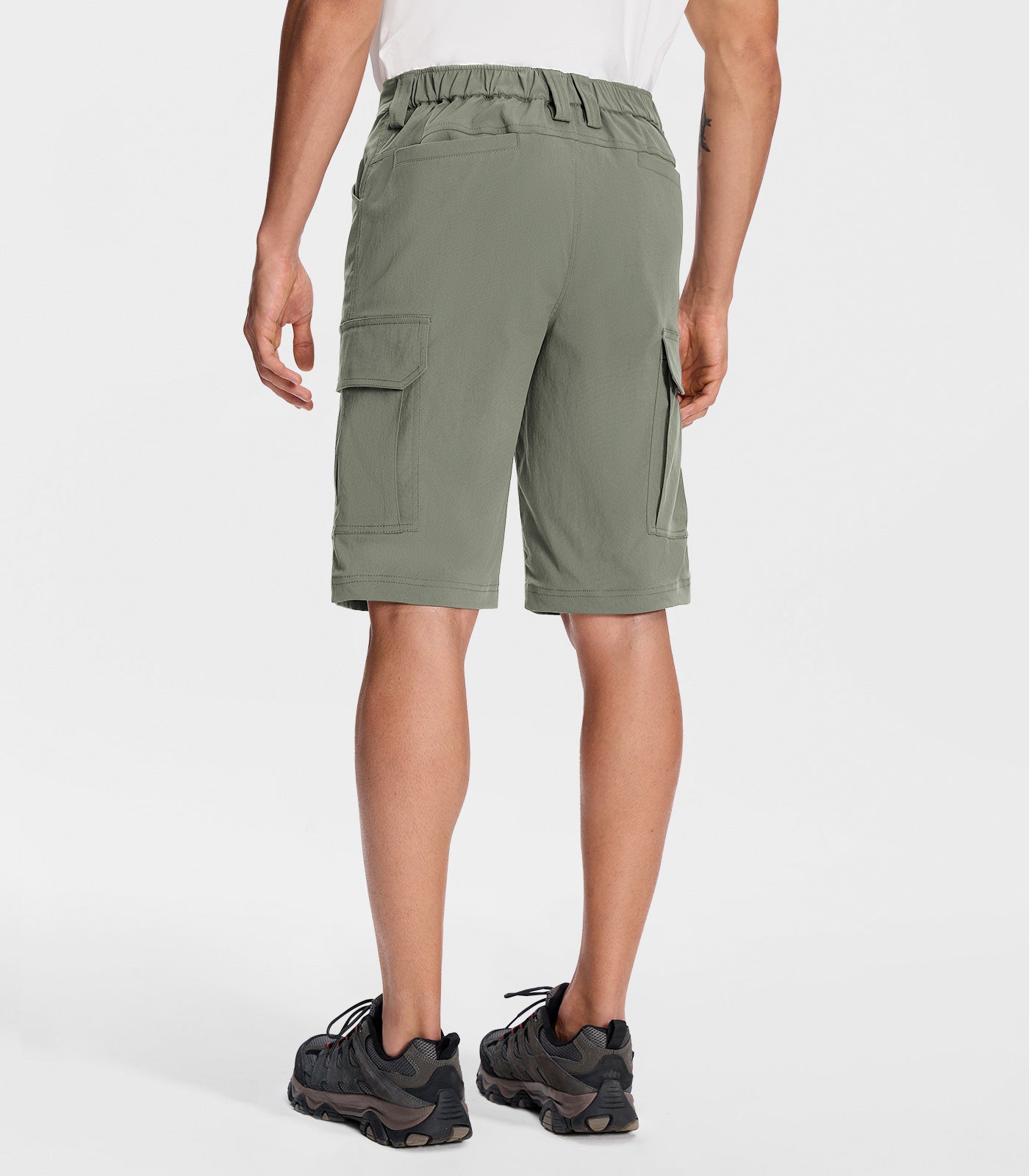 Pantaloni scurți cargo pentru drumeții bărbați - TrailPioneer M043