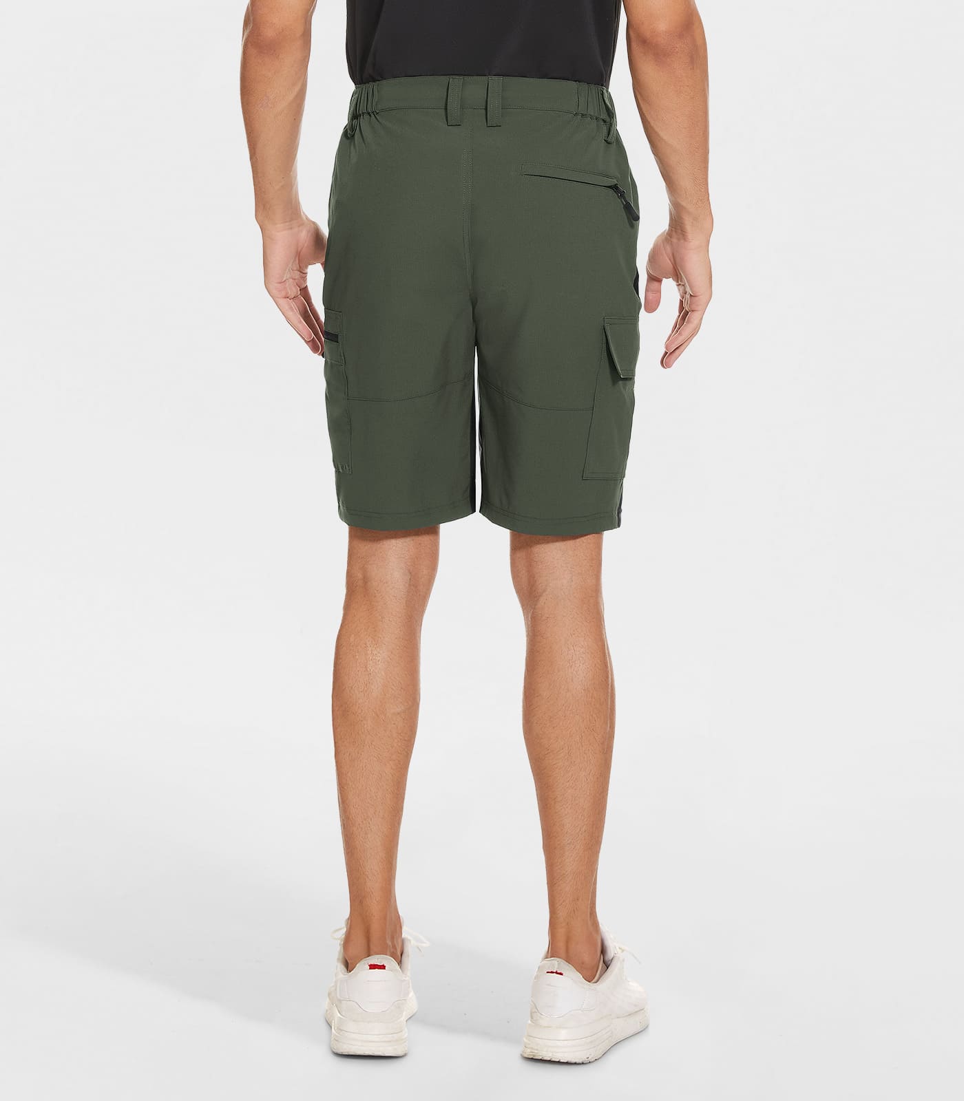 Pantaloncini da trekking cargo da uomo con 5 tasche asciugatura rapida - TrailPioneer M013