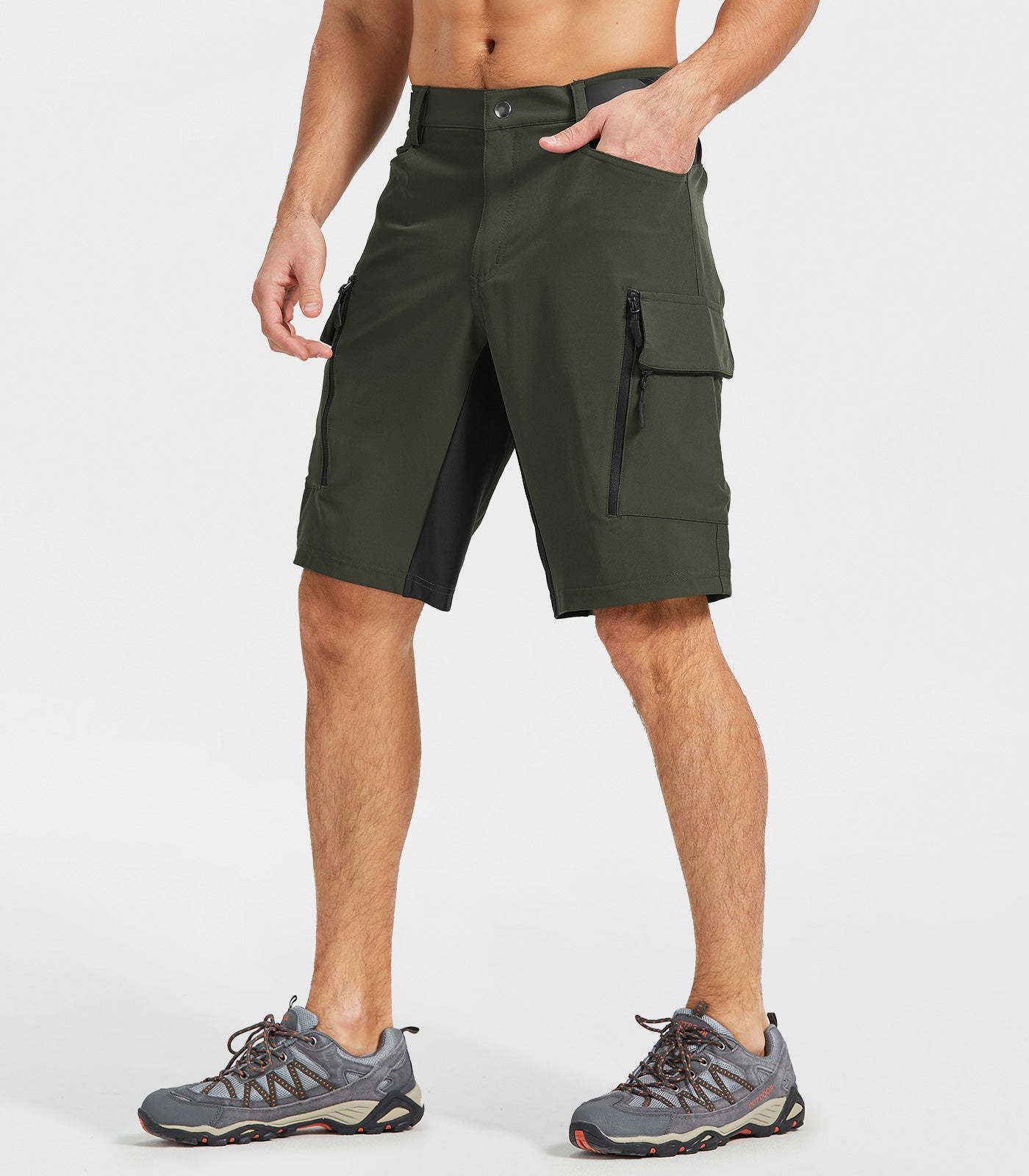 Pantalones Cortos Acolchados para Bicicleta de Montaña para Hombre - CycleAir M028