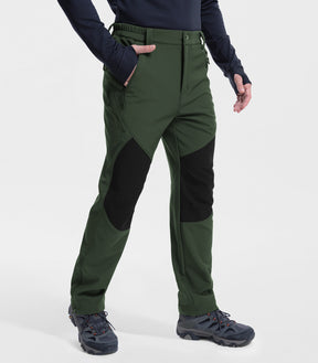 Pantalones de esquí para hombre con forro polar impermeables - SnowVenture M041