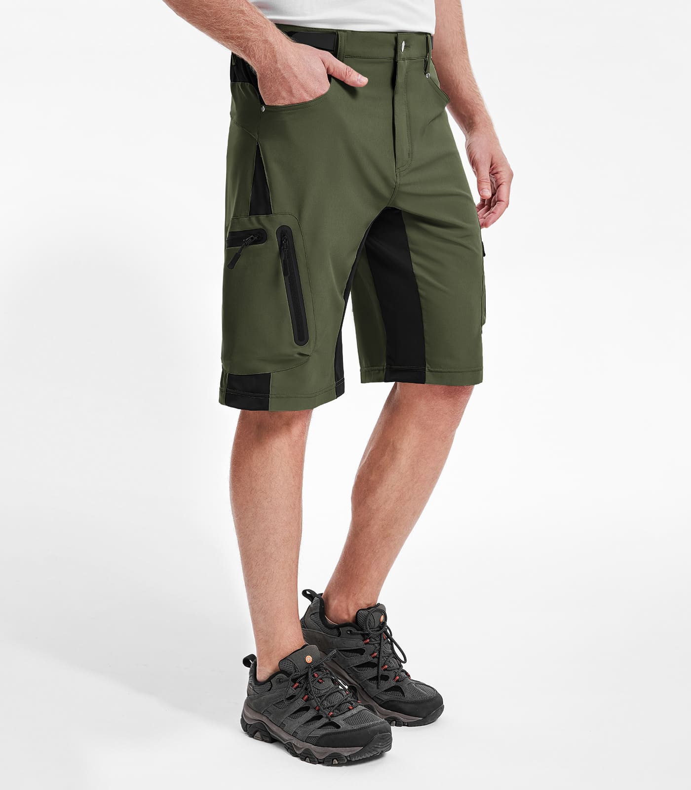 Pantaloncini Cargo da Trekking Uomo - TrailPioneer M001