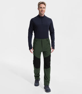 Pantalones de esquí para hombre con forro polar impermeables - SnowVenture M041