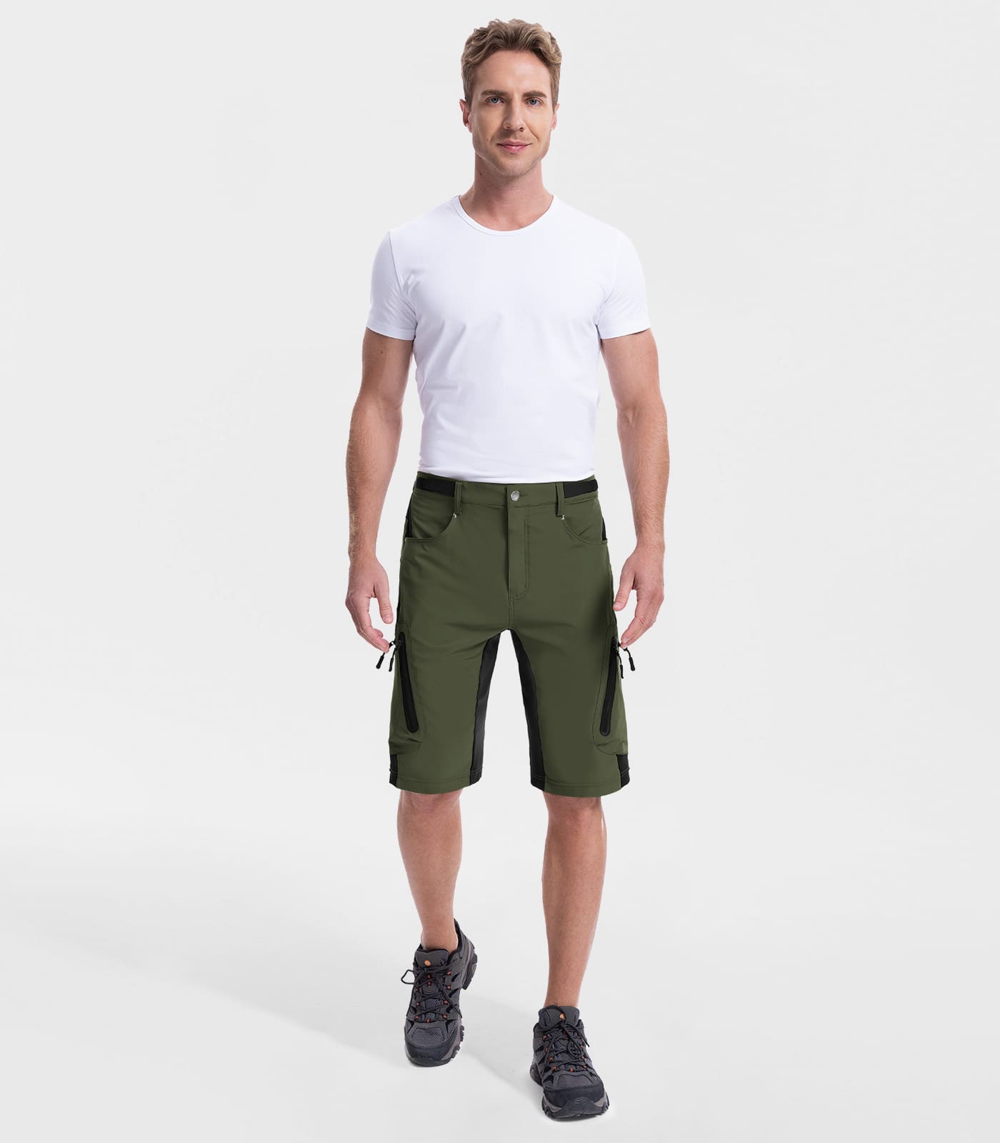 Pantaloncini Cargo da Trekking Uomo - TrailPioneer M001