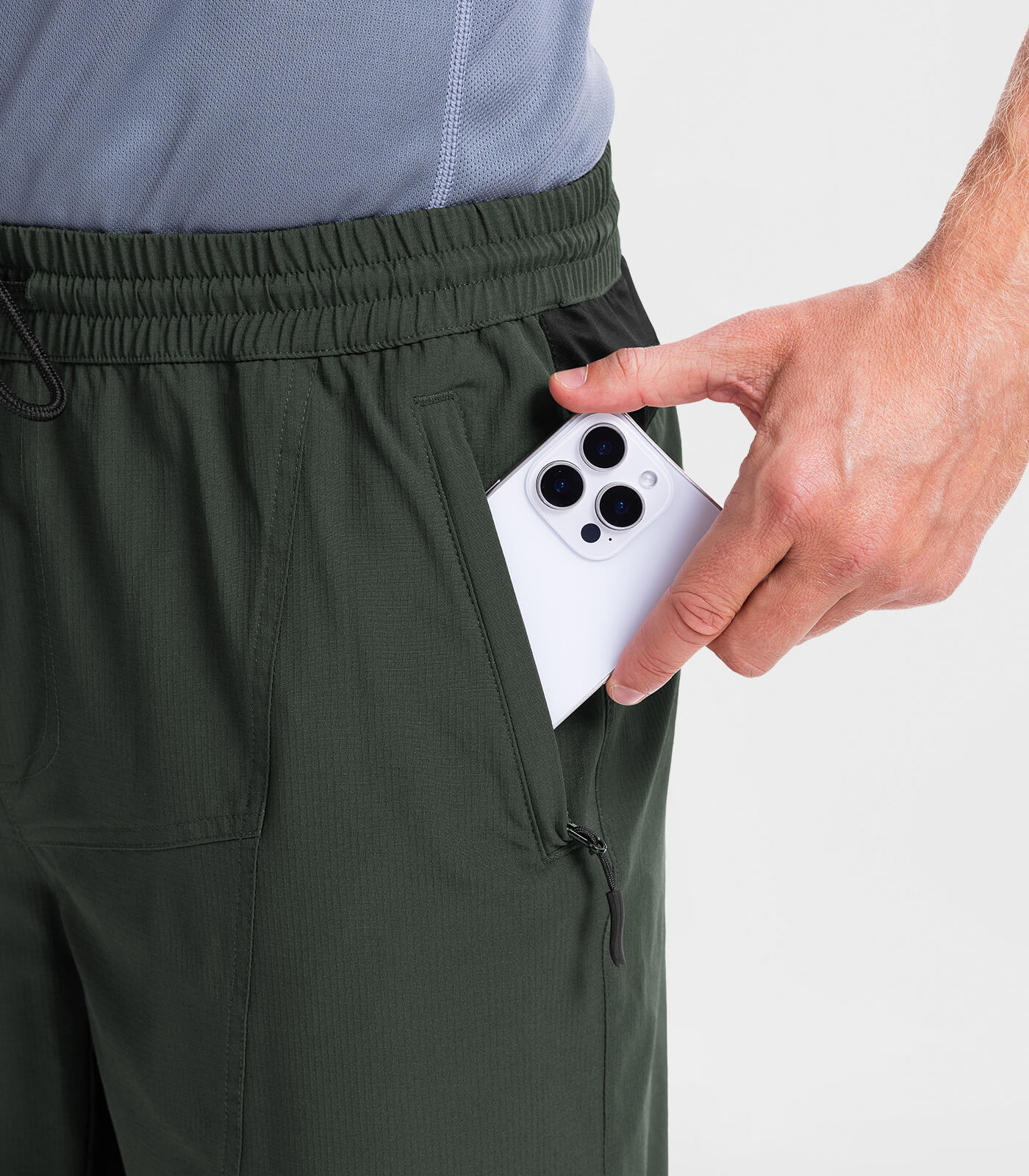 Herren Wander-Shorts Leicht Wasserabweisend - TrailPioneer M020