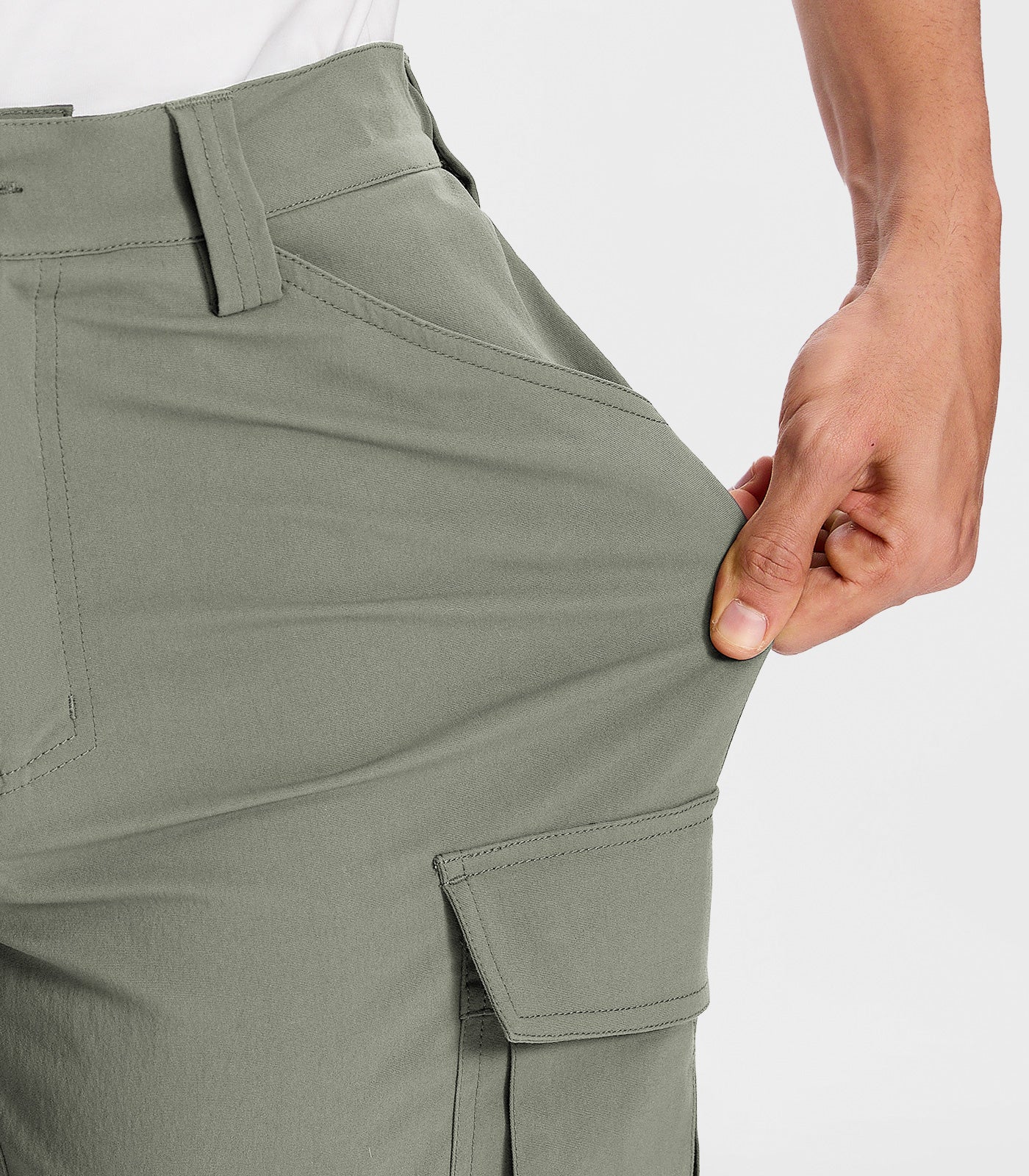 Pantaloni scurți cargo pentru drumeții bărbați - TrailPioneer M043