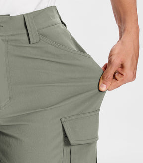 Pantaloni scurți cargo pentru drumeții bărbați - TrailPioneer M043