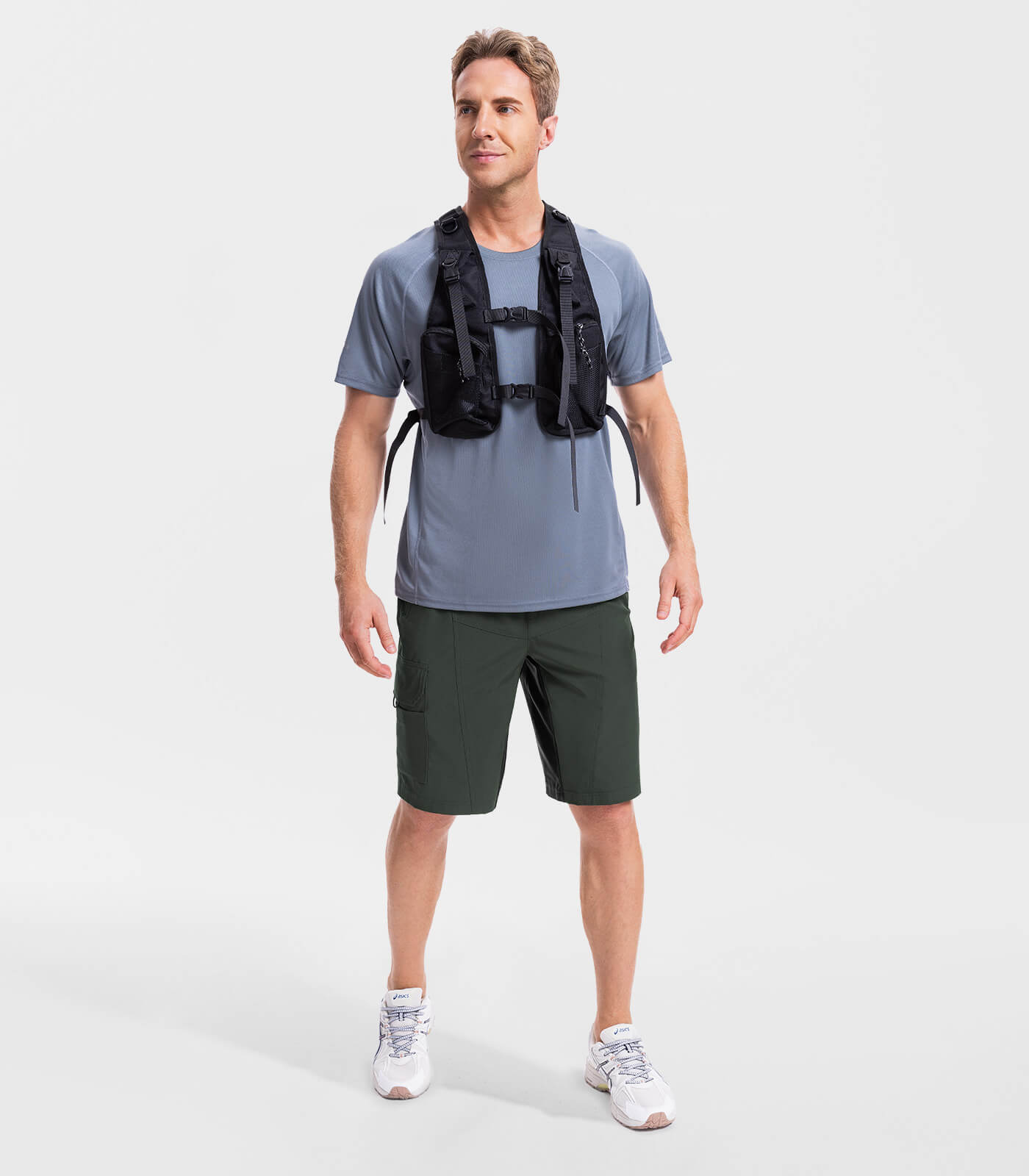 Herren Wander-Shorts Leicht Wasserabweisend - TrailPioneer M020