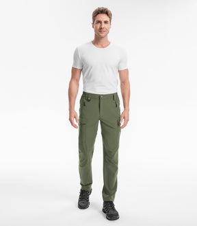 Pantalones Cargo de Senderismo para Hombre Resistente al Agua de Secado Rápido - HikerFlex M033