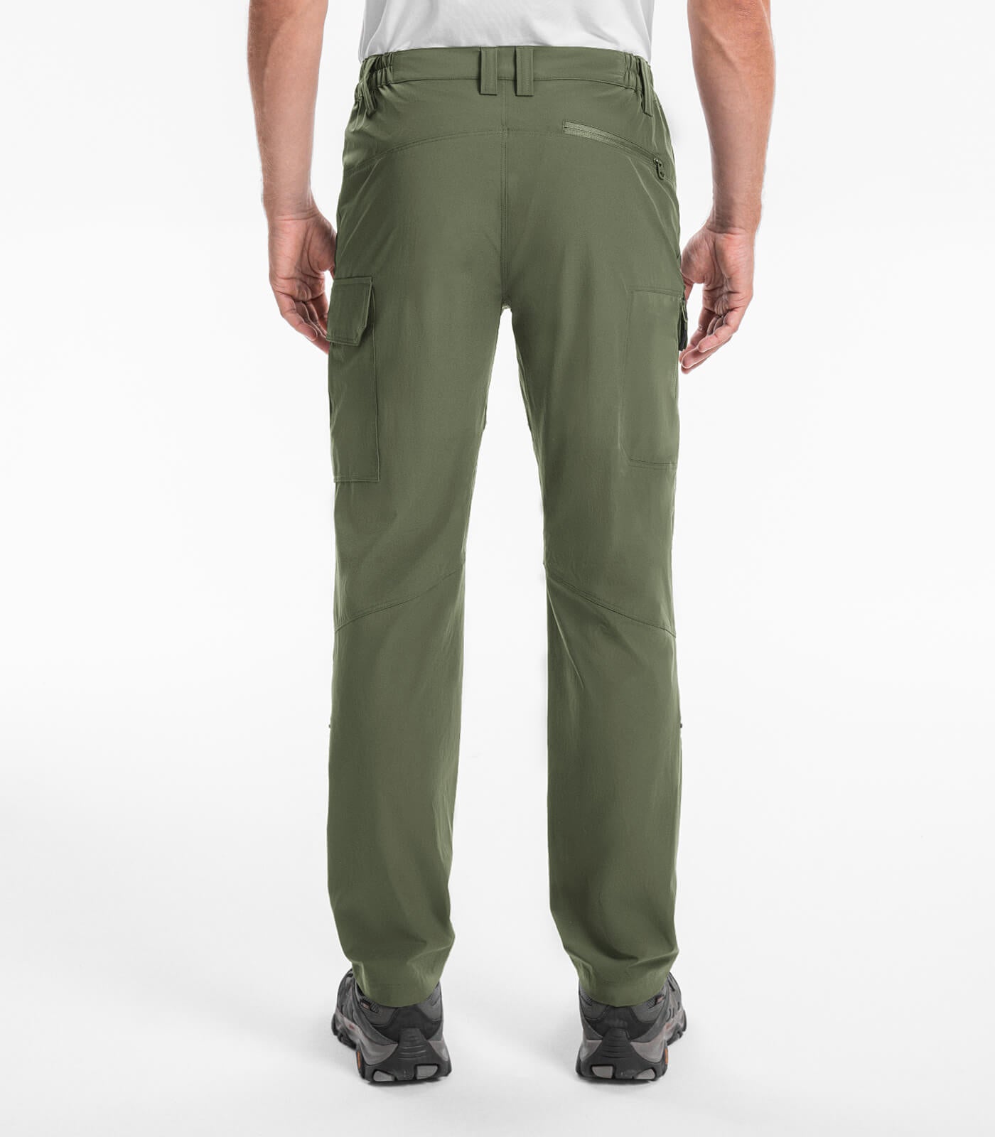 Pantalones Cargo de Senderismo para Hombre Resistente al Agua de Secado Rápido - HikerFlex M033