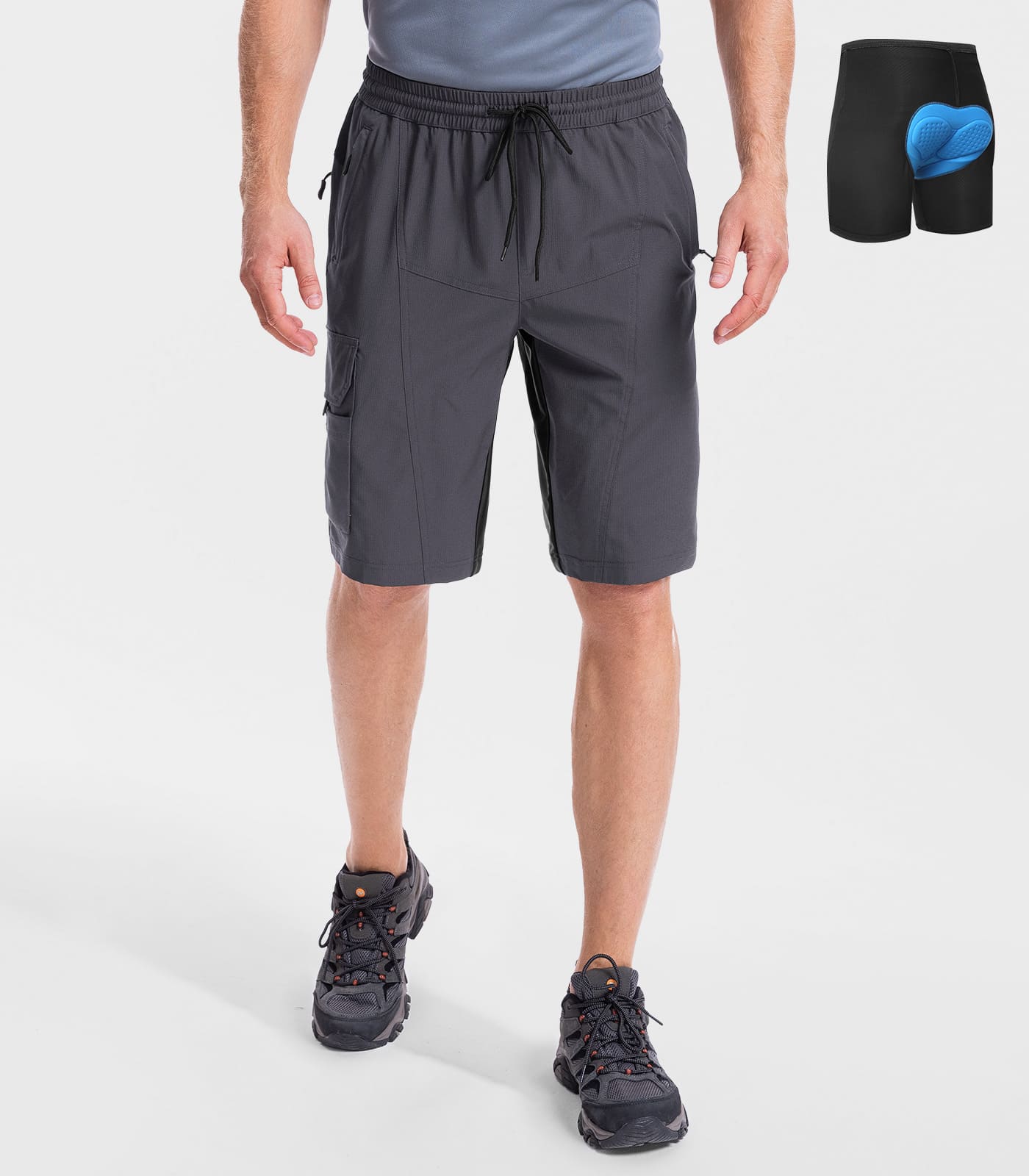 Gepolsterte Mountainbike-Shorts für Herren - CycleAir M020