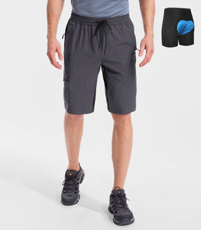 Gepolsterte Mountainbike-Shorts für Herren - CycleAir M020