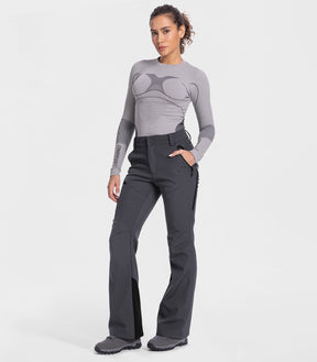 Pantaloni da sci da donna foderati in pile - SnowVenture W048