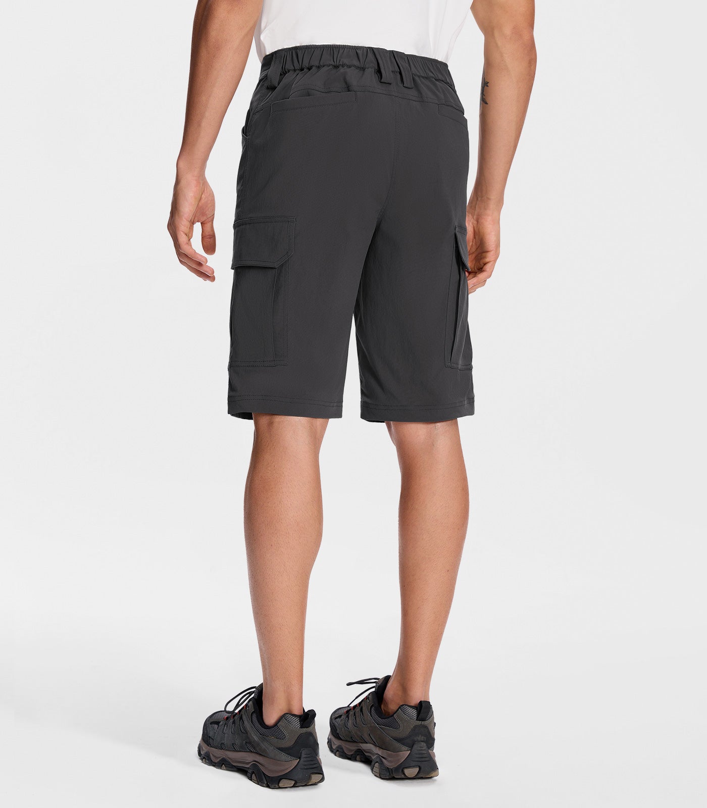 Pantaloni scurți cargo pentru drumeții bărbați - TrailPioneer M043