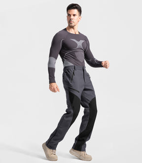 Pantaloni pentru bărbați de schi pe zăpadă căptușiți cu fleece - SnowVenture M055
